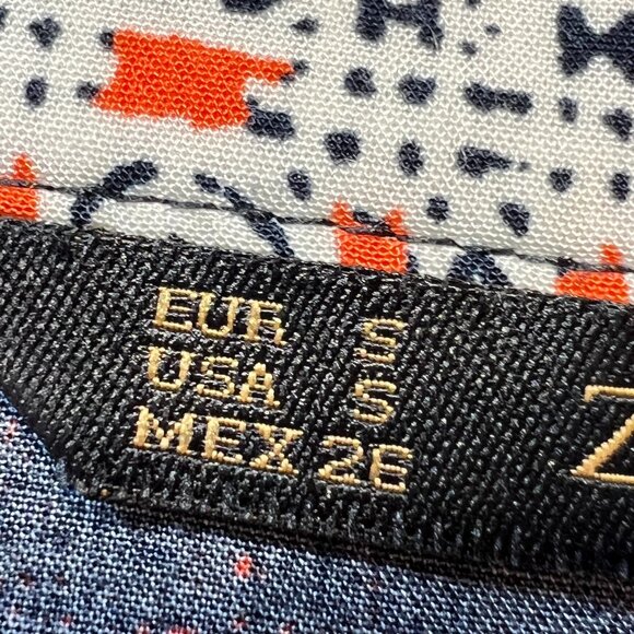 ✌️Zara Boho Paisley Tunic Dress: Eclectic Elegance with a 70's Vibe Size S - Picture 10 of 15